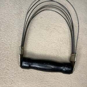 Vintage Androck USA Pastry Dough Blender with Black Wood Handle